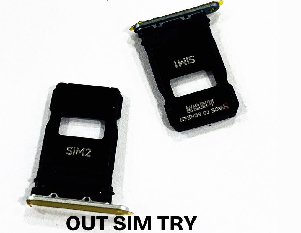 Sim Tray Slot Holder for Xiaomi MI 15 Pro Black Sim Tray Slot Holder for Xiaomi MI 15 Pro Black